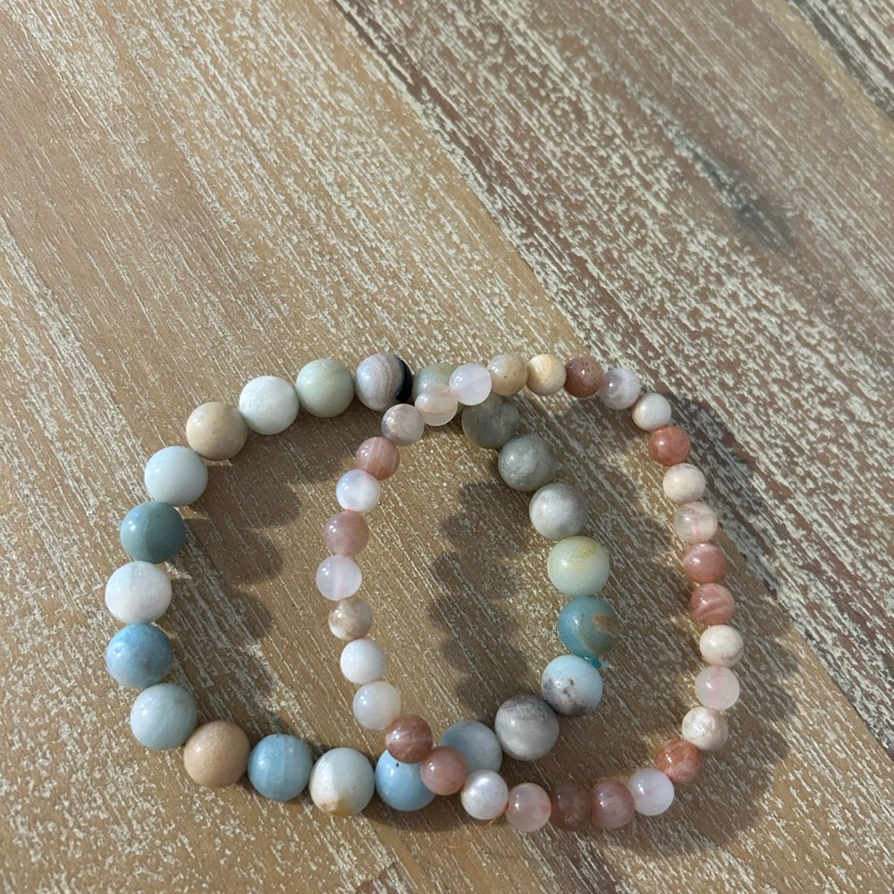 Sedona Crystals Multicolor Beaded Bracelet Set